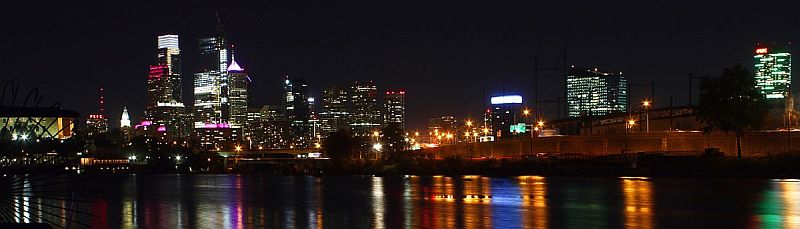 Philadelphia skyline Wikipedia by Brian W. Schaller